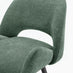 2x Layla Green Fabric Bar Chairs