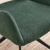 Layla Green Fabric Swivel Office Chair