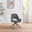 Layla Grey Fabric Swivel Office Chair