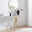Leonardo White Marble Glass and Gold Console Table