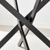 Leonardo Oak Effect Dining Table & 6 Beaumont Green Fabric Chairs
