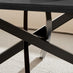 Leonardo Rectangular Black Wood Veneer Coffee Table
