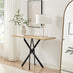 Leonardo Oak Veneer Console Table