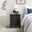 Lexi 3 Drawer Black Mirrored Bedside Table