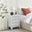 Lexi 3 Drawer White Mirrored Bedside Table