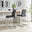 2x Lorenzo Black Faux Leather Counter Stools