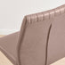 2x Lorenzo Cappuccino Beige Faux Leather Counter Stools