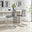 2x Lorenzo Elephant Grey Faux Leather Counter Stools