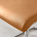 2x Lorenzo Tan Faux Leather Dining Chairs