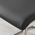 2x Lorenzo Black Faux Leather Dining Chairs