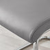 2x Lorenzo Grey Faux Leather Dining Chairs