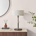 Lucinda White & Black Table Lamp