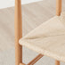 2x Lugar Solid Beech Wooden Rope Dining Chairs