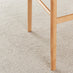 2x Lugar Solid Beech Wooden Rope Dining Chairs