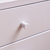 Lykke Lilac Metal Storage Bedside Table