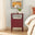 Lykke Plum Purple Metal Storage Bedside Table