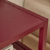 Lykke Plum Purple Metal Storage Bedside Table