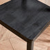 Lynton Large Black Wooden Dining Table with 2 Benches & 2 Chairs