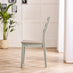 Lynton Large White & Light Grey Wooden Dining Table with 2 Benches & 2 Chairs