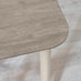 Lynton Small White & Light Grey Wooden Dining Table with 2 Chairs & Bench