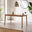 Lynton Large Walnut Effect Wooden Dining Table with 4 Chairs & Bench