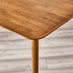 Lynton Small Walnut Colour Wooden Dining Table & 4 Dining Chairs