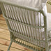 Lyon Green Metal Garden Chair with Footstool & Side Table