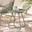 Lyon Green Metal Garden Round Side Table