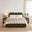 Mabel Green Velvet Ottoman Double Bed Frame