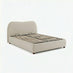 Mabel Cream Fabric Ottoman King Size Bed Frame