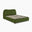 Mabel Green Velvet Ottoman King Size Bed Frame