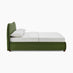 Mabel Green Velvet Ottoman King Size Bed Frame