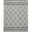 Maeve Grey Diamond Pattern Wool Rug 120x170cm