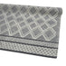 Maeve Grey Diamond Pattern Wool Rug 120x170cm