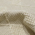 Maeve Cream Diamond Pattern Wool Rug 160x230cm