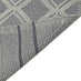 Maeve Grey Diamond Pattern Wool Rug 160x230cm