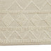 Maeve Cream Diamond Pattern Wool Rug 200x290cm