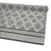 Maeve Grey Diamond Pattern Wool Rug 200x290cm