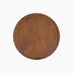 Malaya Round Walnut Wood 3 Leg Side Table