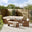 Marbella Beige Rattan 9 Seat Sofa Garden Dining Set