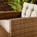 Marbella Beige Rattan 9 Seat Sofa Garden Dining Set