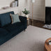 Melrose Grey Checkerboard Rug 120x170