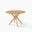 Mette Round Oak Veneer Wood 4-6 Seater Dining Table