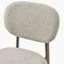 2x Mirelle Beige Boucle Dining Chairs