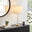 Misha Glass & Brass Bubble Stack Pillar Table Lamp