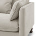 Monroe Beige Chenille Fabric 2 Seater Sofa