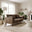 Monroe Brown Faux Leather 3 Seater Sofa