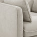 Monroe Beige Chenille Fabric Armchair