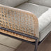 Maldives Beige Rattan & Taupe 5 Seat Garden Sofa Set