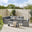 Marbella Grey Rattan 9 Seat Sofa Garden Dining Set